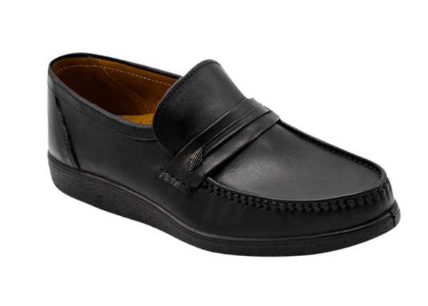 NABOLY Model 209 classic penny loafer in black